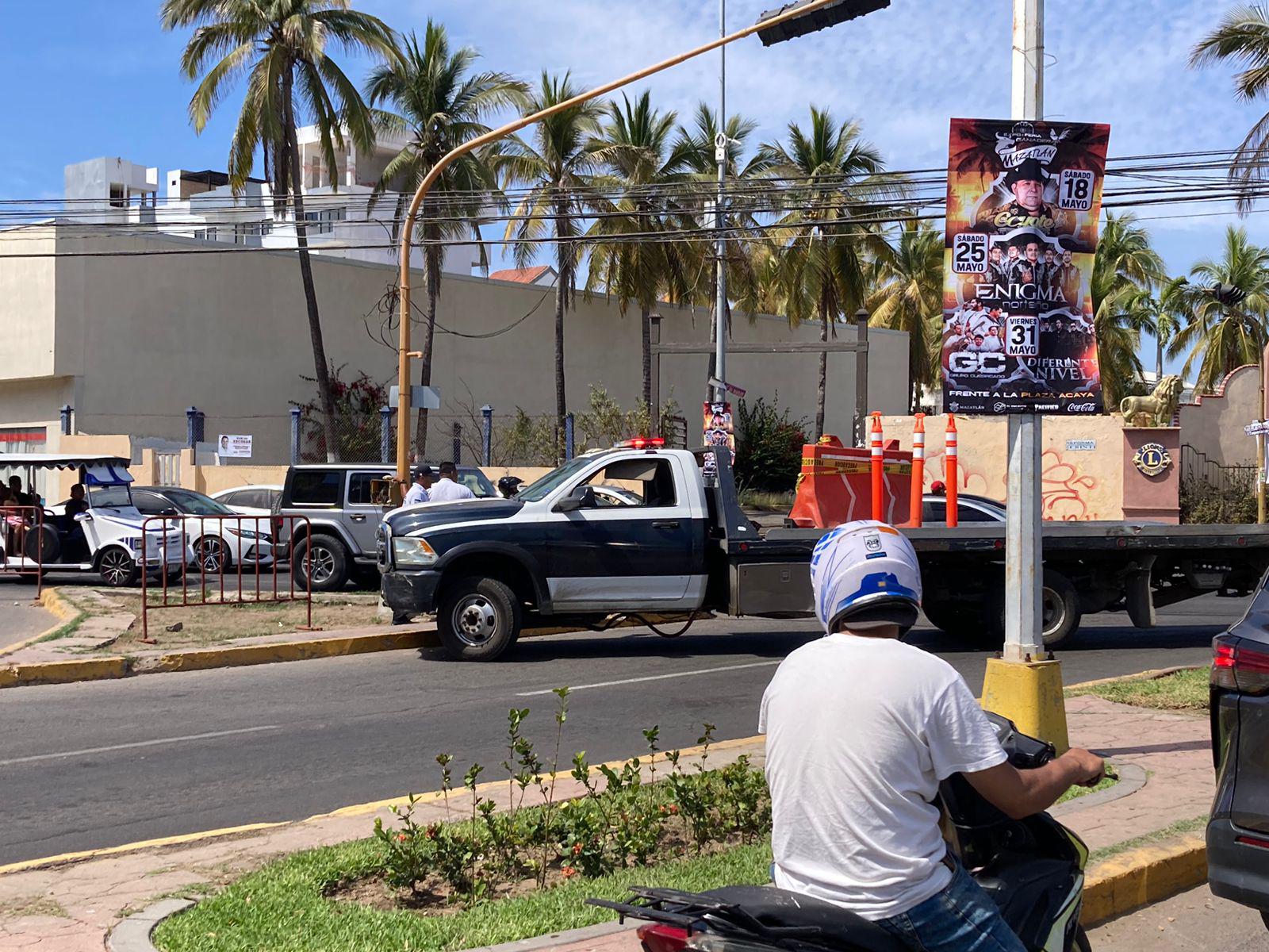 $!Cierran a la circulación vehicular el malecón por el desfile de la Semana de la Moto en Mazatlán