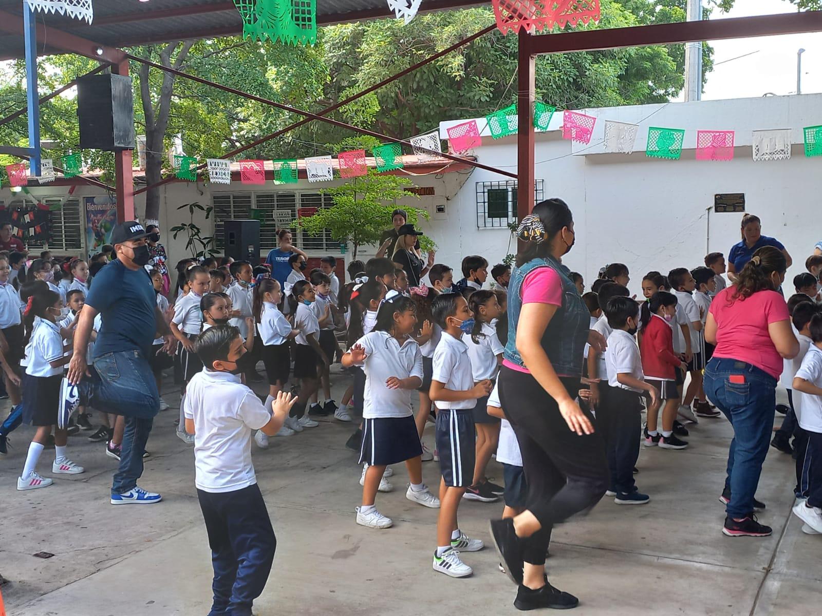 $!Imdec lleva su Activación Física a la Escuela Marcos Mora