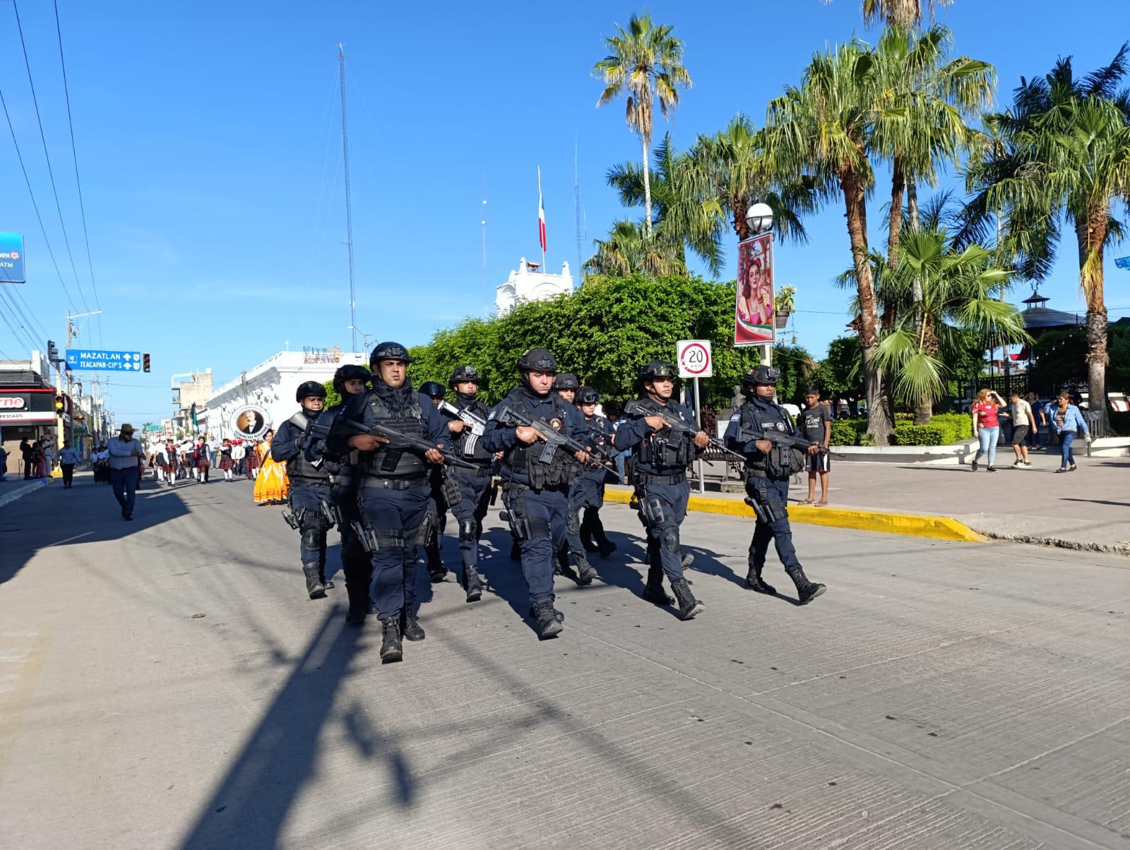 $!Realizan en Escuinapa desfile por la Independencia de México