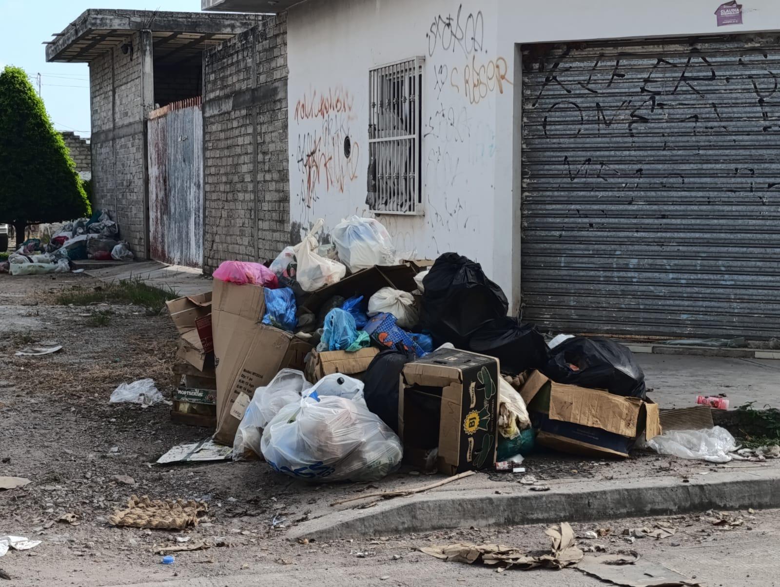 $!Urgen vecinos de la Zapata y Toledo Corro en Escuinapa que camión recoja basura de las calles