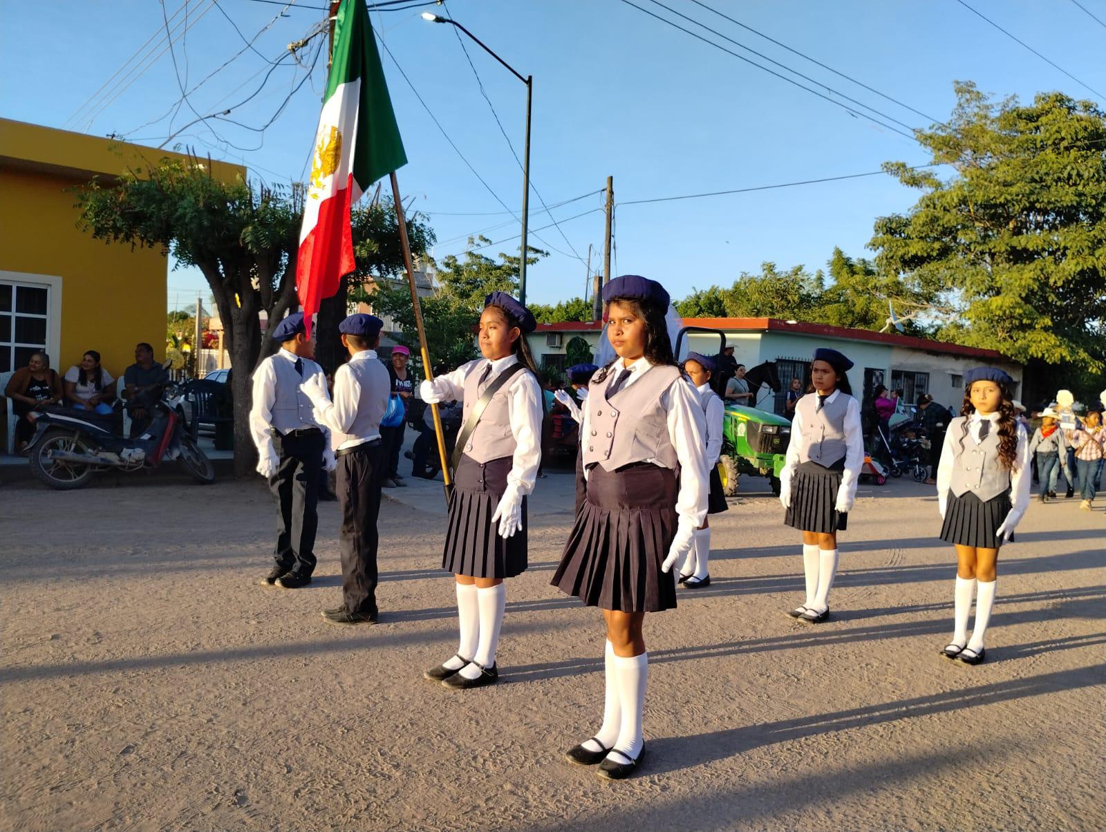 $!Reportan saldo blanco en el operativo de seguridad por desfile de la Revolución Mexicana en Escuinapa