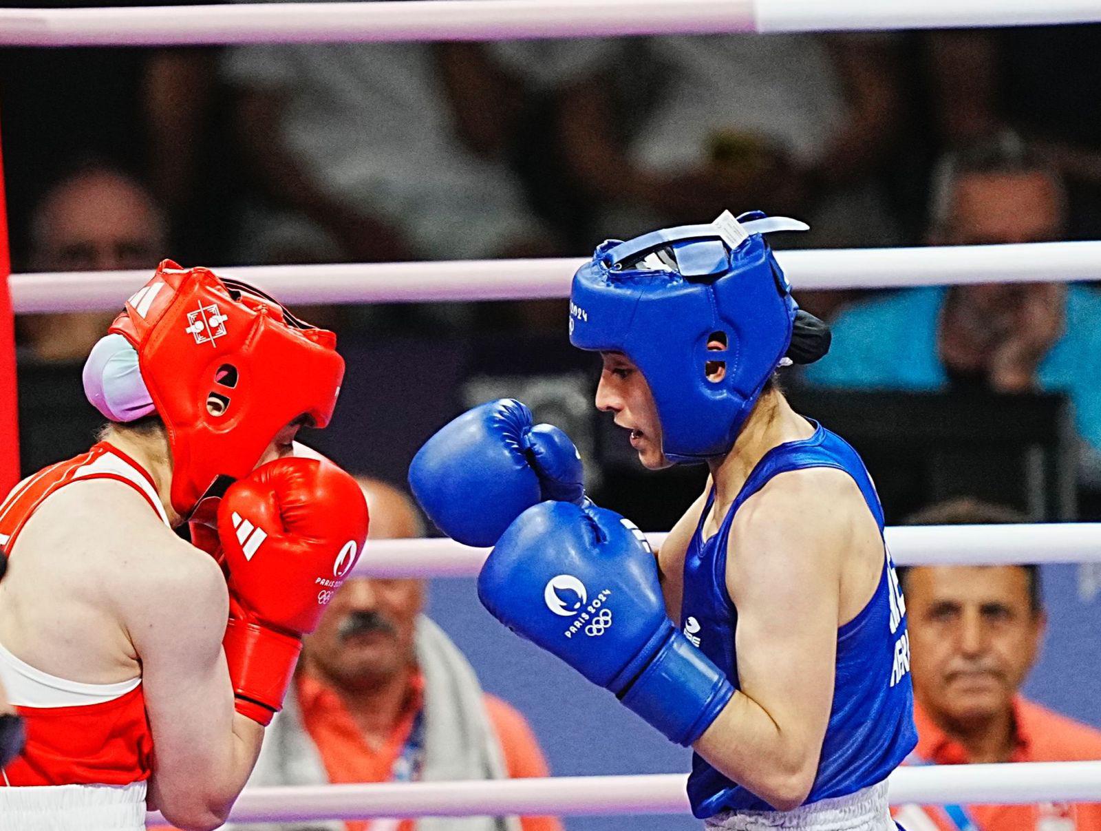 $!Mexicana Fátima Herrera se despide del boxeo en París 2024