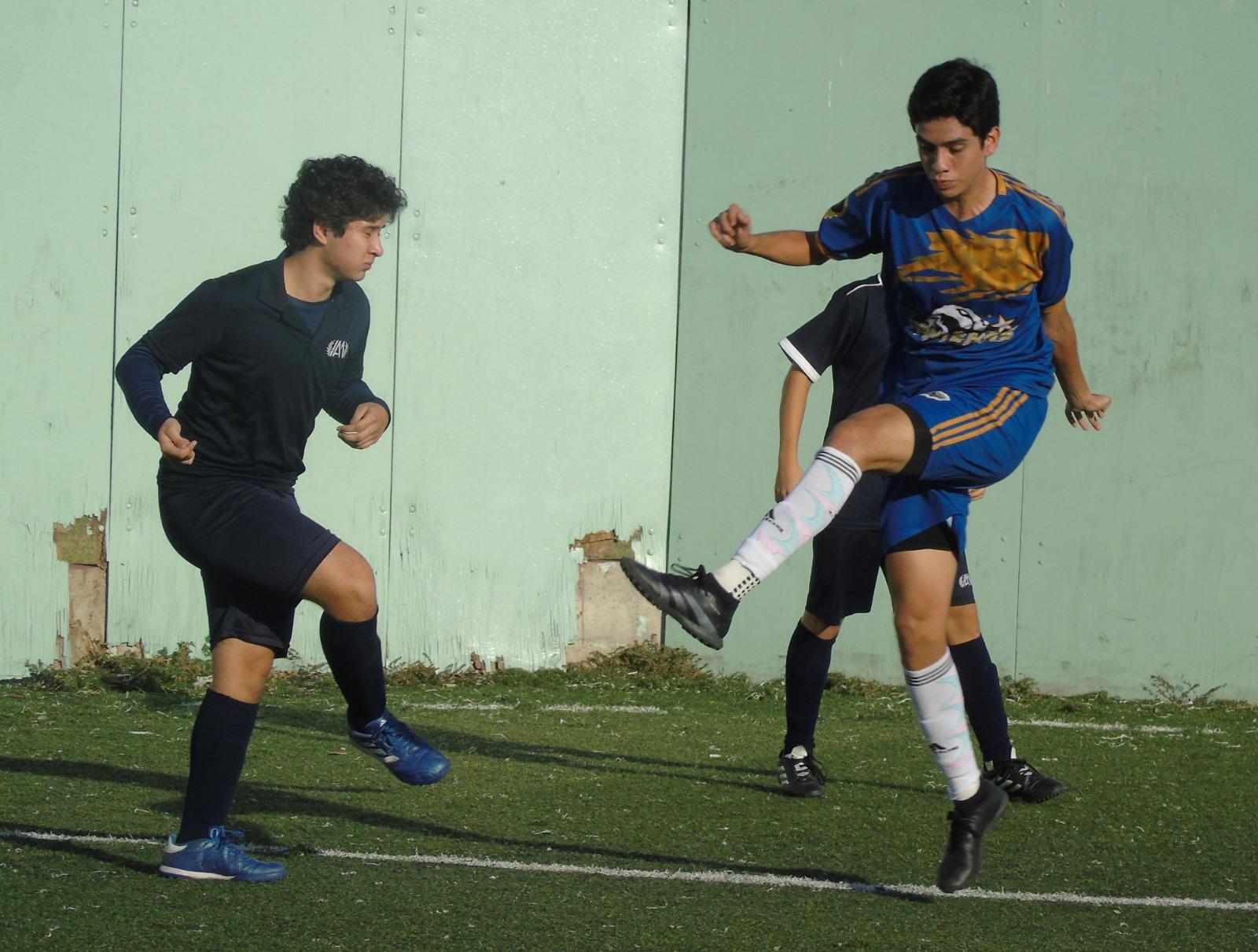 $!Vasconcelos Vespertina da la campanada en Liga Estudiantil de Futbol Rápido