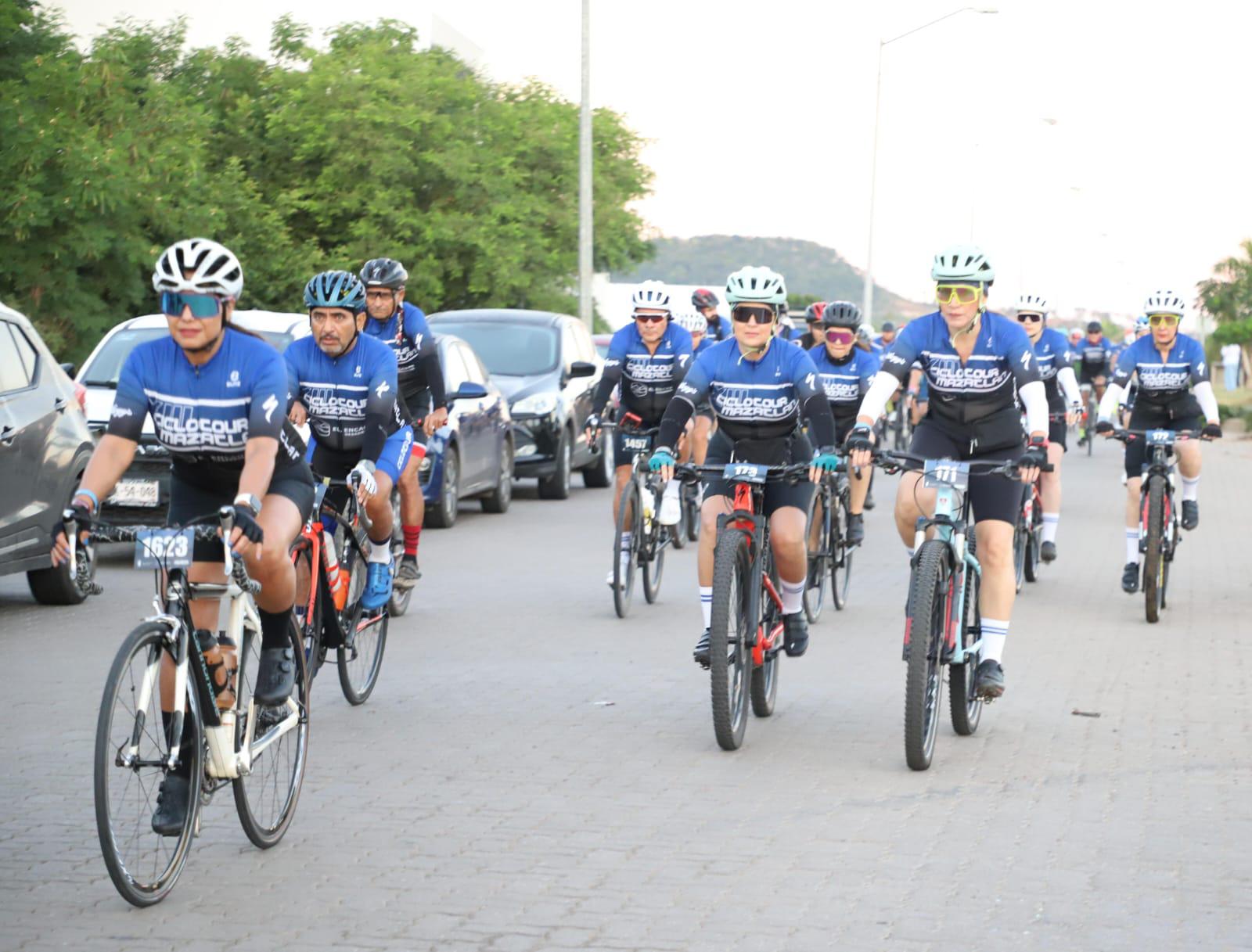 $!Mazatlán se inunda de bicicletas con el Ciclotour 2023