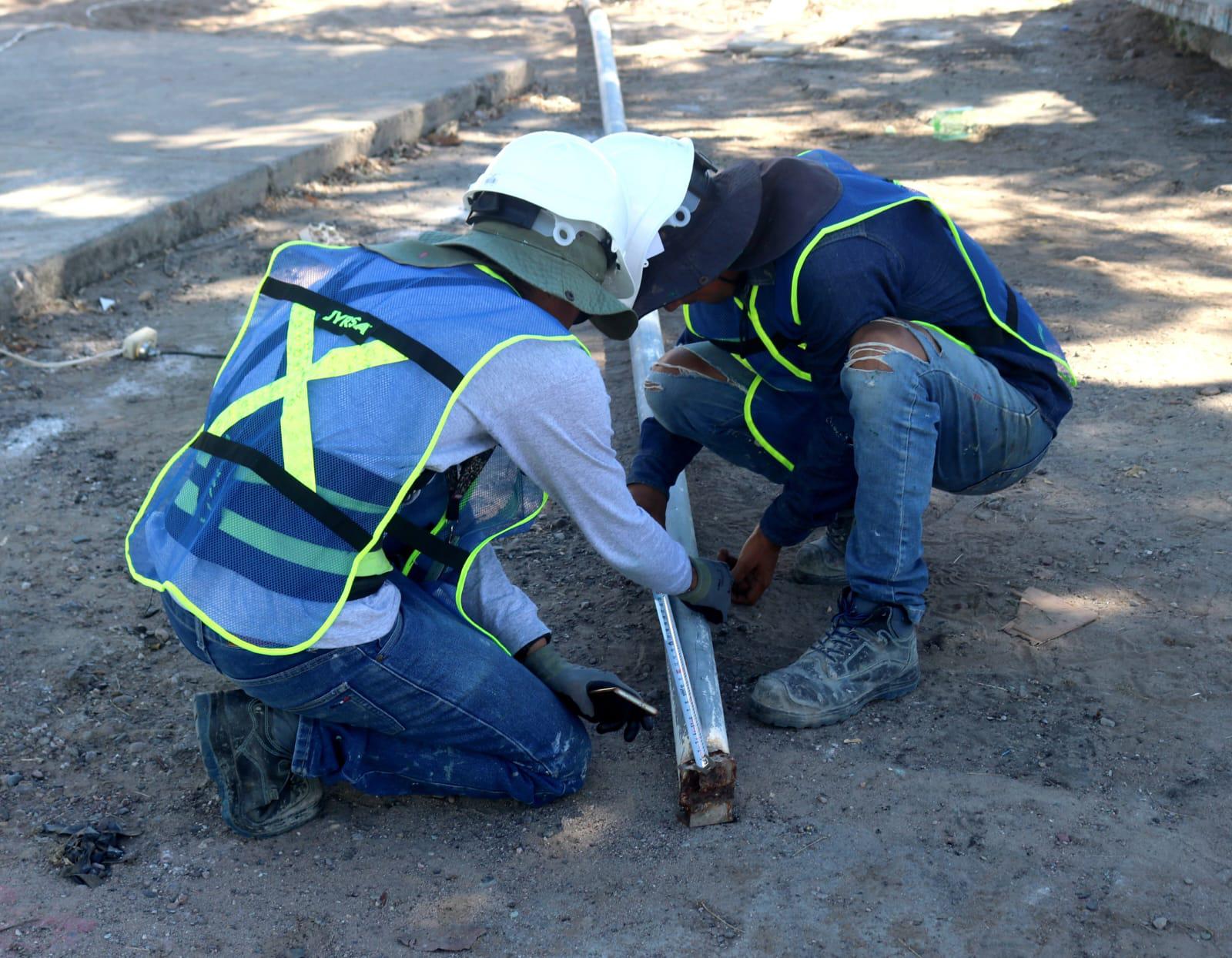 $!Ponen en marcha remodelación de Unidad Deportiva Sahop