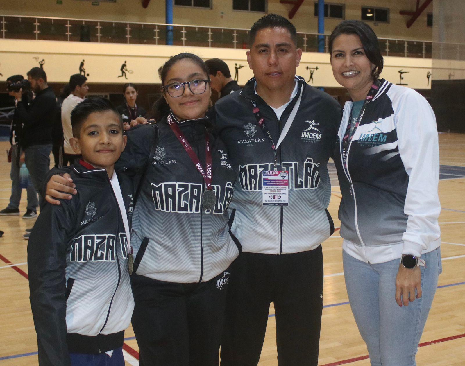 $!Brilla taekwondo mazatleco en estatal de los Juegos Conade