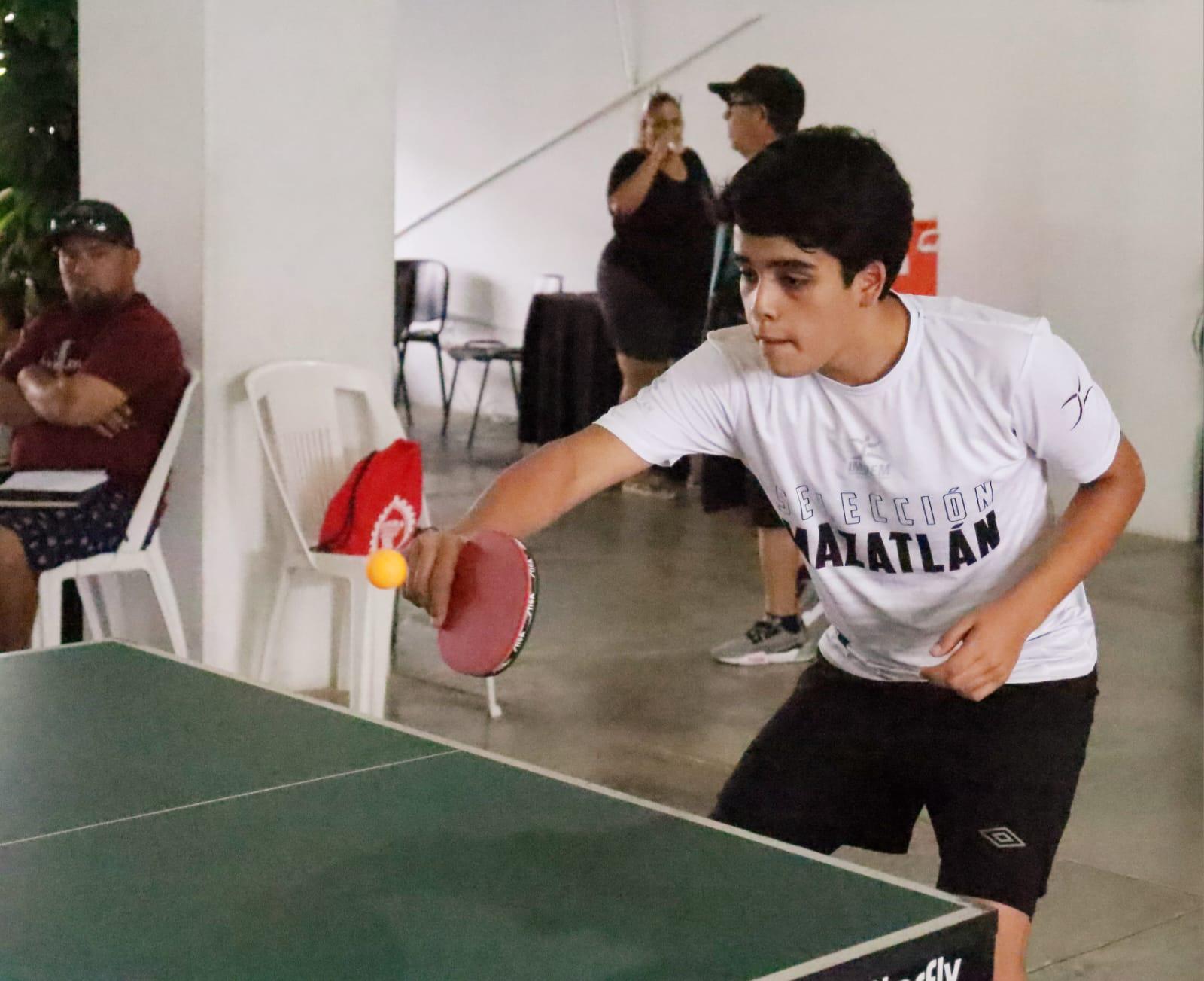 $!Luchan por un lugar en la Selección Mazatlán de tenis de mesa