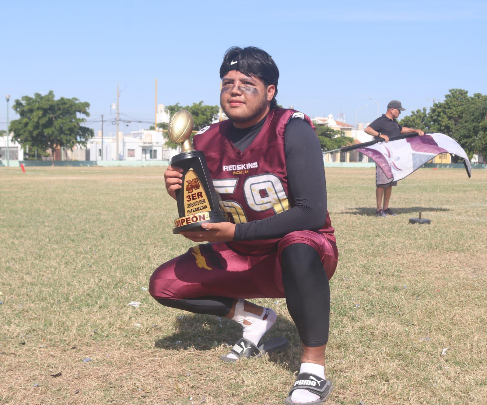 $!¡Grítenlo! Pieles Rojas de Mazatlán es bicampeón del Campeonato Arena Lexfa