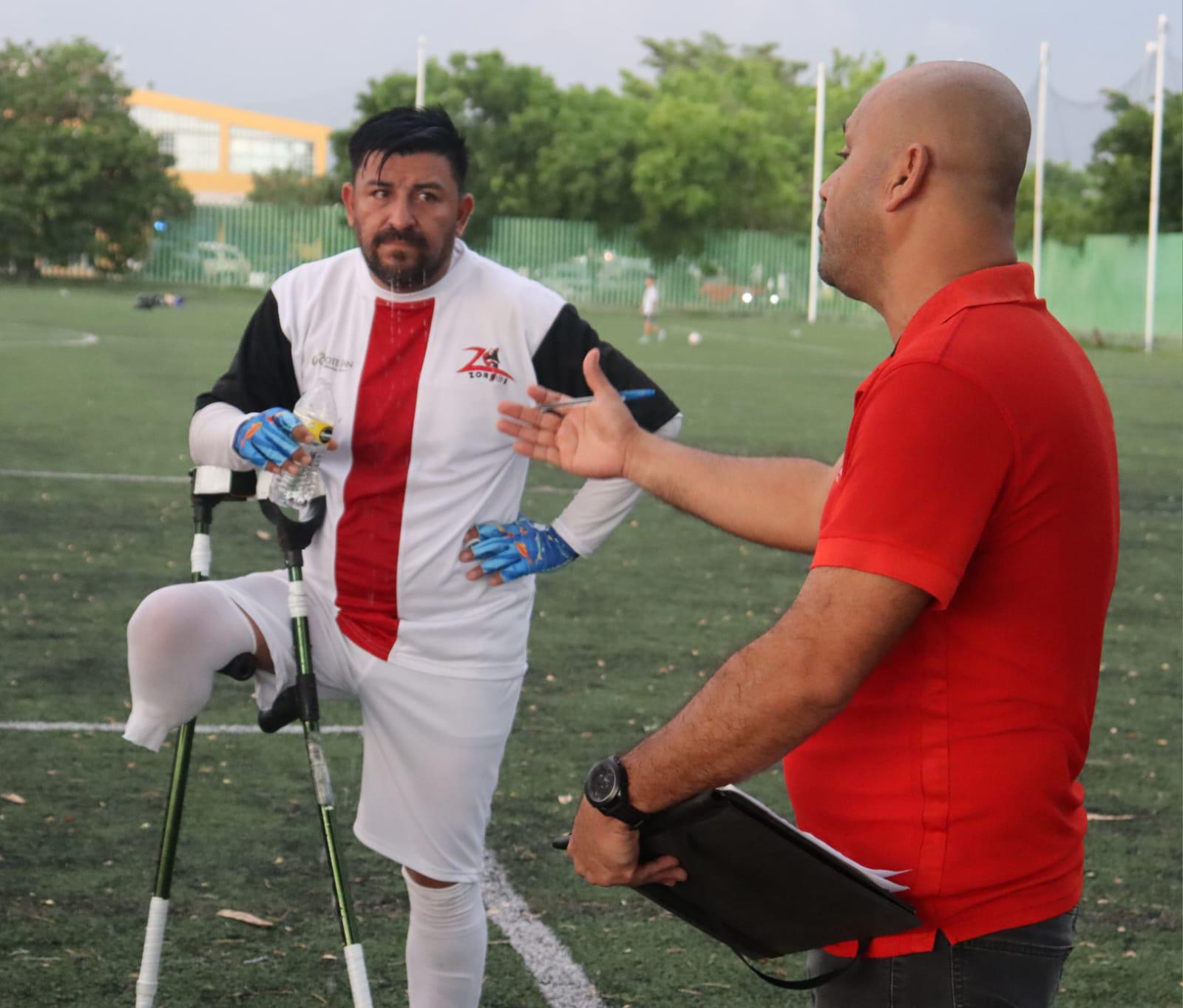 $!Golea Zorros de Sinaloa en su regreso a la Liga de Futbol para Amputados