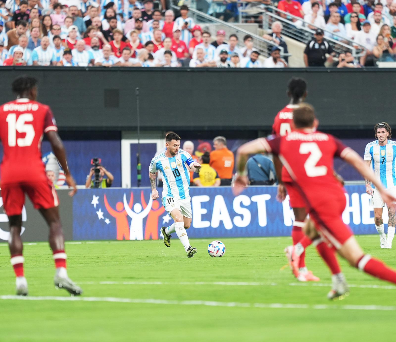 $!Argentina a un paso del bicampeonato continental al doblegar a Canadá en semifinales