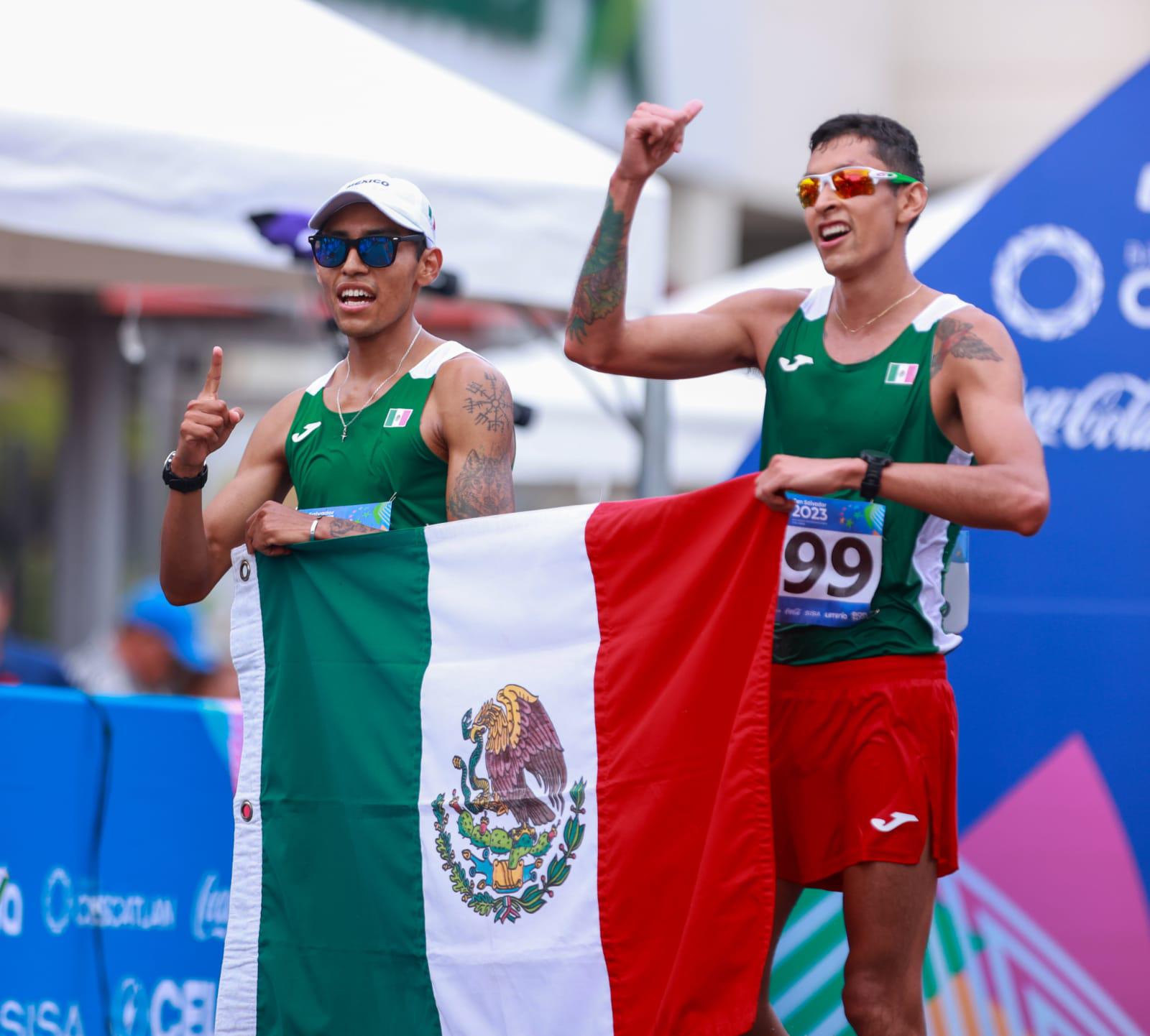 $!México domina la caminata de 20K en los Centroamericanos