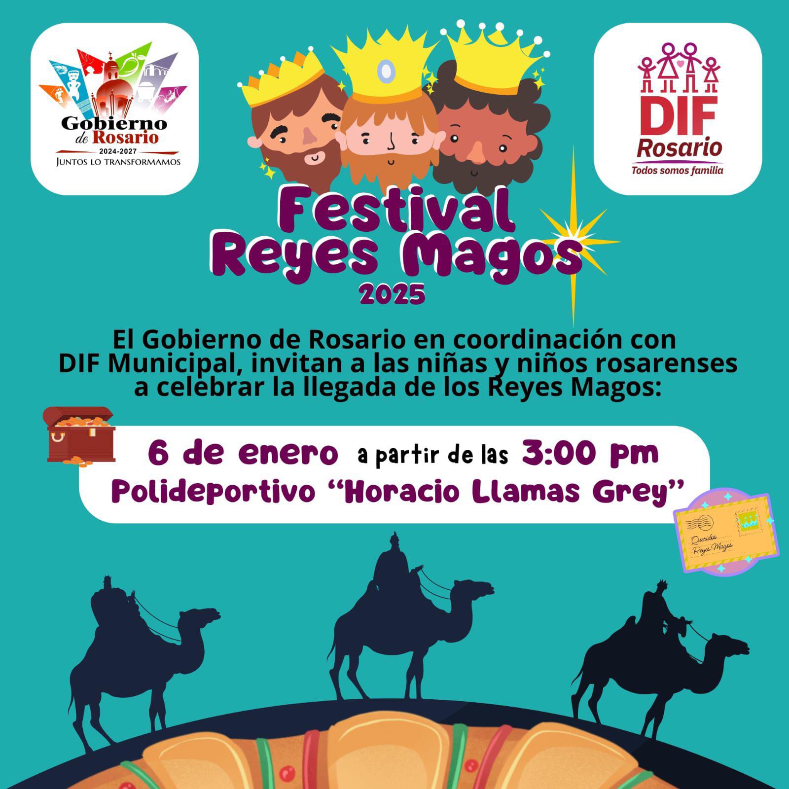 $!DIF Rosario invita a celebrar el Día de Reyes