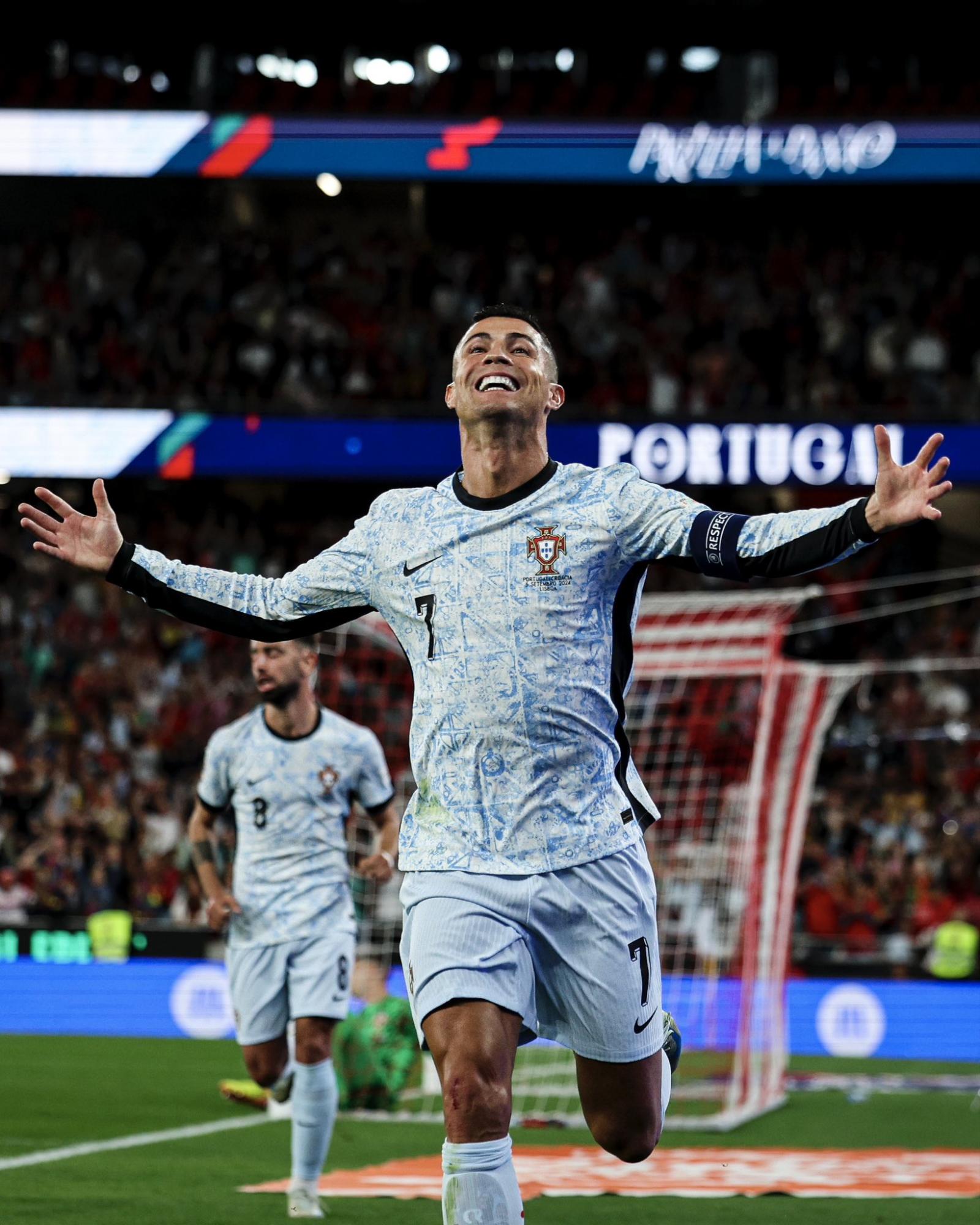 $!Cristiano Ronaldo marca su gol 900 ante Croacia