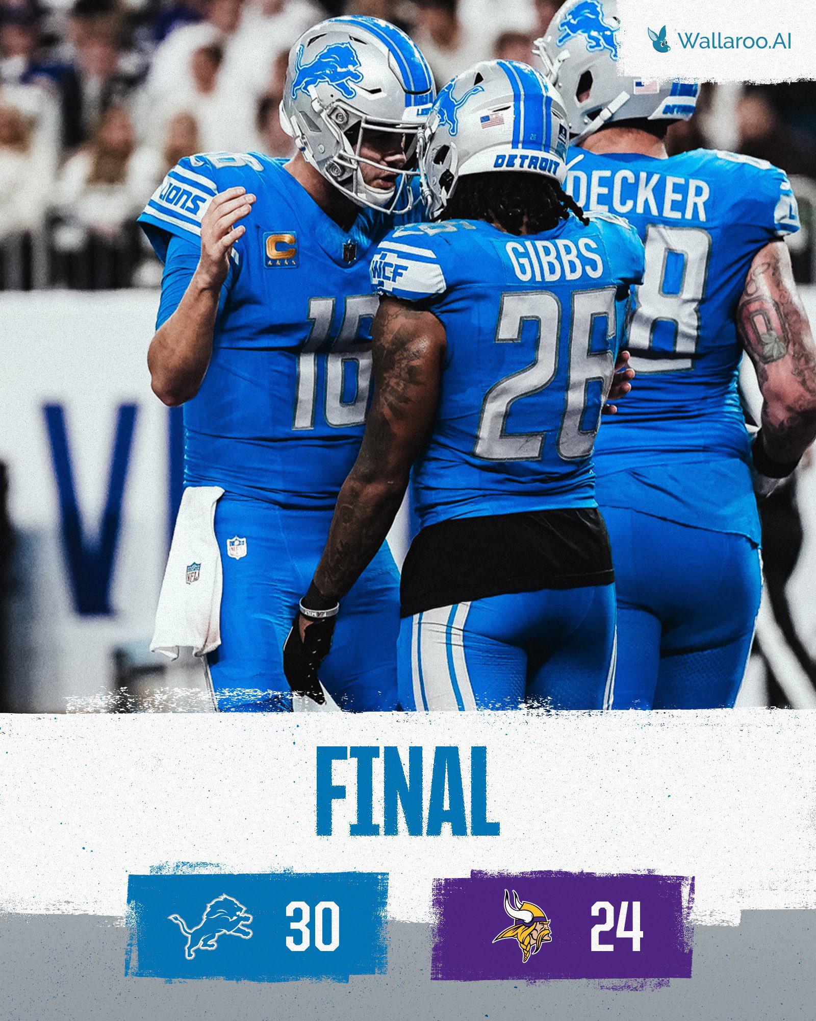 $!Detroit Lions amarra boleto a playoffs