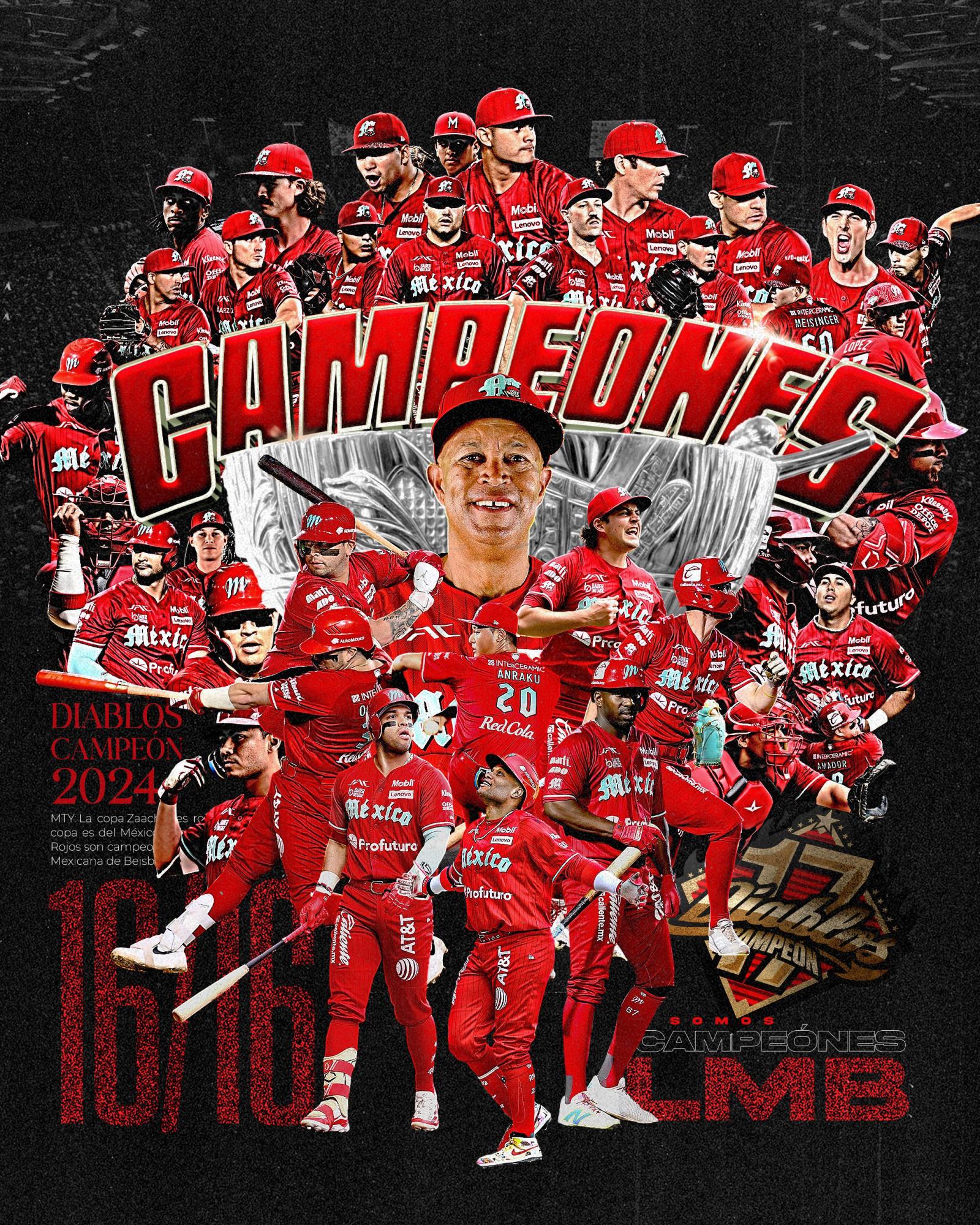 $!Diablos Rojos del México se impone a Sultanes para ganar la Serie del Rey 2024