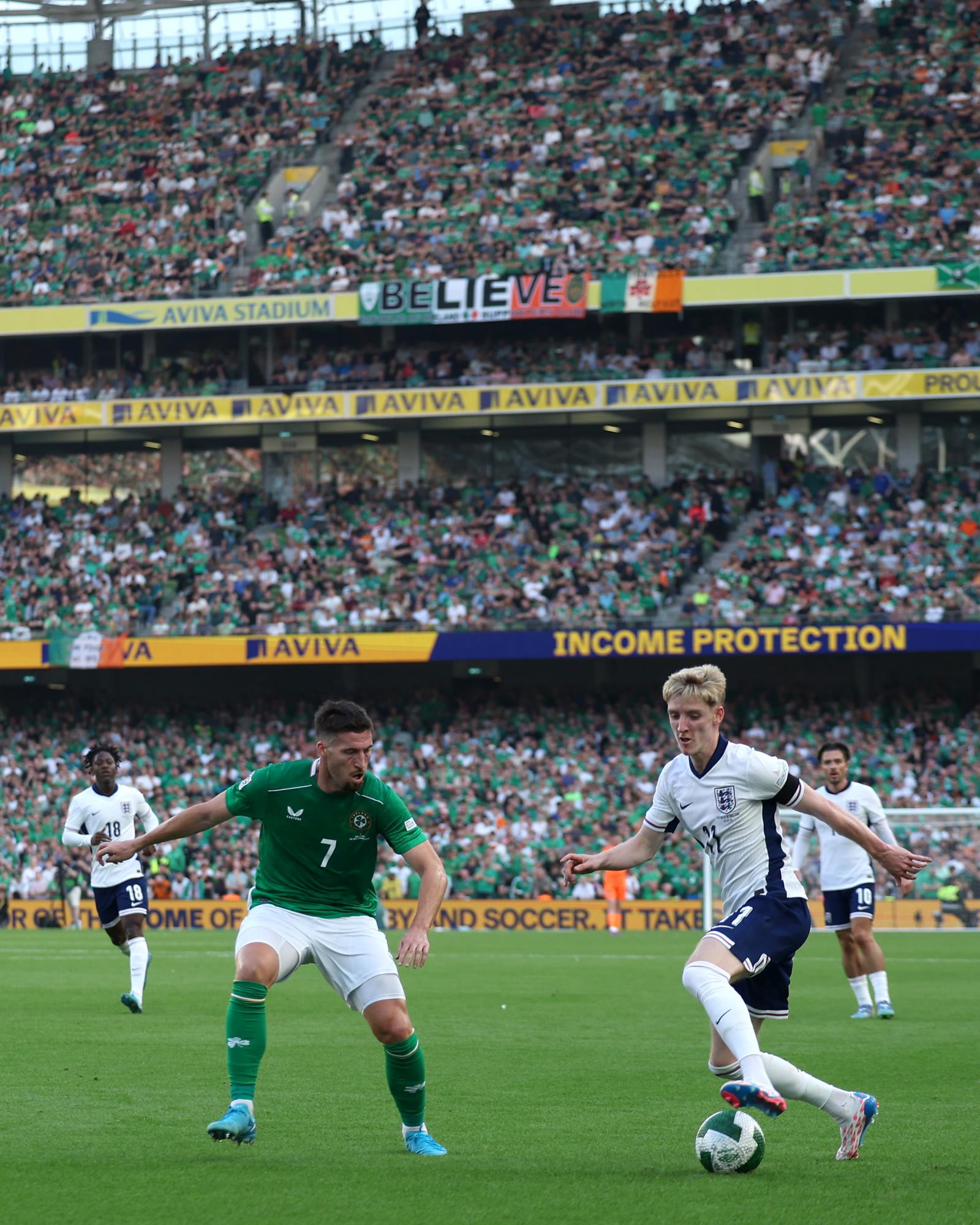 $!Triunfo de Inglaterra en Dublín inaugura era Carsley en Nations League