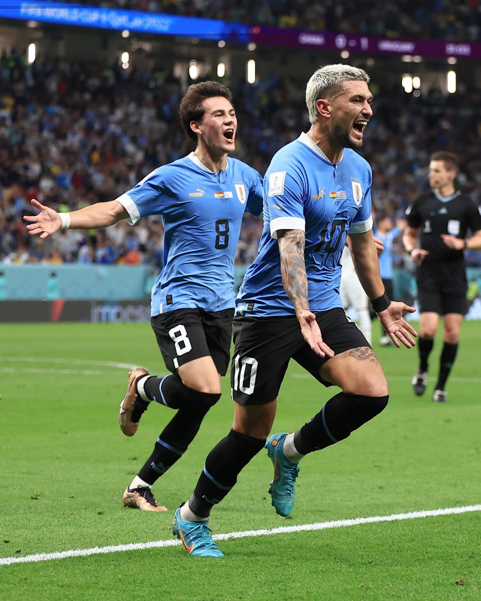 $!Uruguay vence a Ghana, pero no le alcanza y queda eliminado