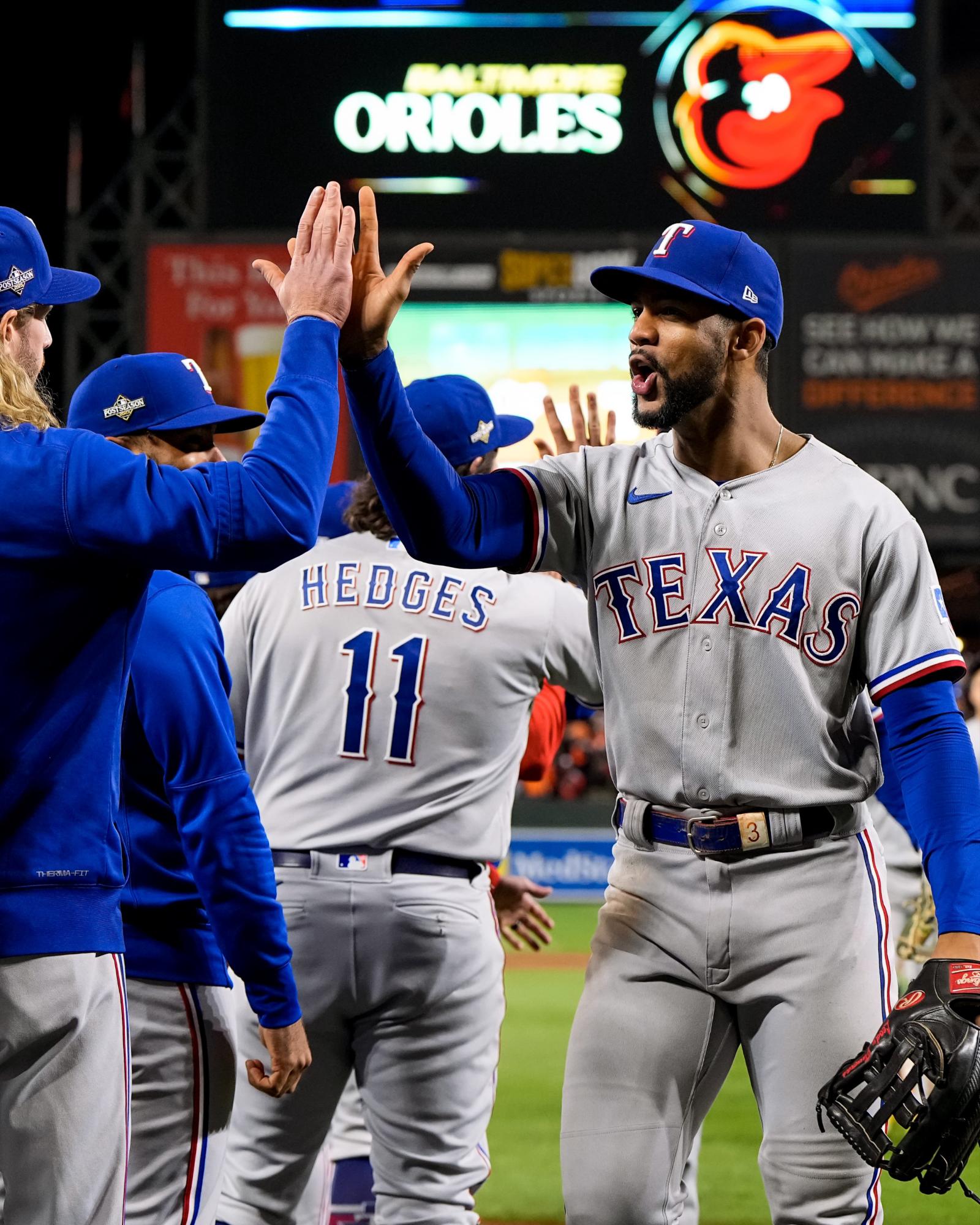 $!Rangers apabulla a Orioles y toma ventaja de 2-0 en su serie divisional