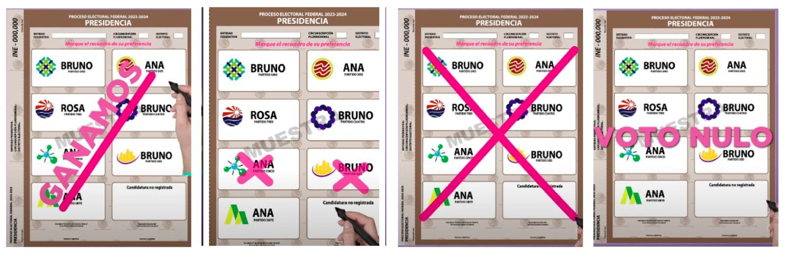 $!¿Ya sabes cómo marcar la boleta para evitar caer en el voto nulo?