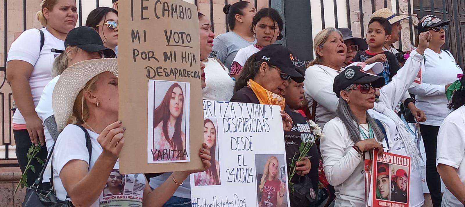 $!Madres de desaparecidos cambian festejo de 10 de mayo por marcha a la Fiscalía en Culiacán