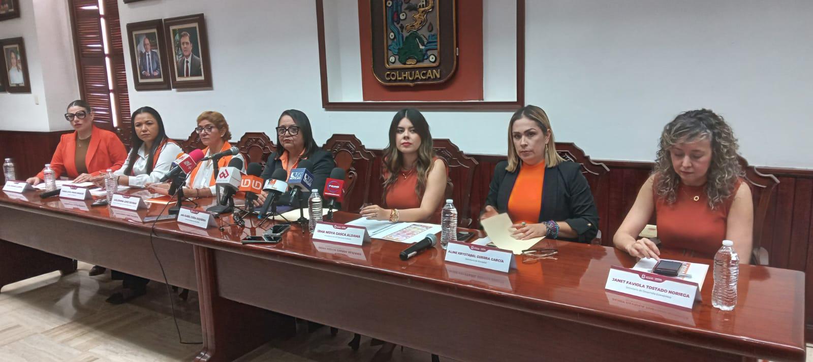 $!Anuncian calendario del programa ‘16 días de Activismo contra la Violencia de Género’ en Culiacán