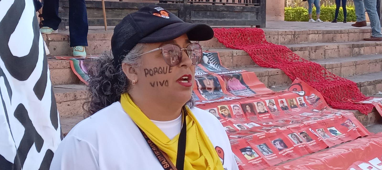 $!‘¿Y nuestros hijos dónde están?’; madres de desaparecidos marchan en Culiacán