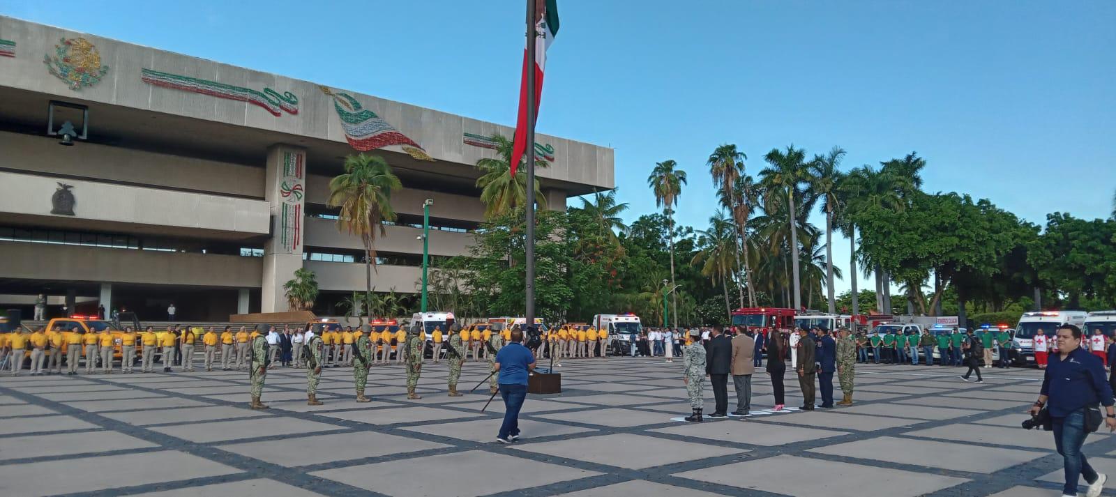 $!Conmemoran en Sinaloa a víctimas de terremotos de 1985 y 2017