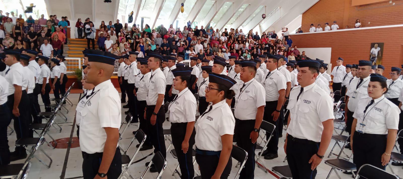 $!La Policía Estatal y de los municipios recibirán a 145 agentes egresados de la Unipol