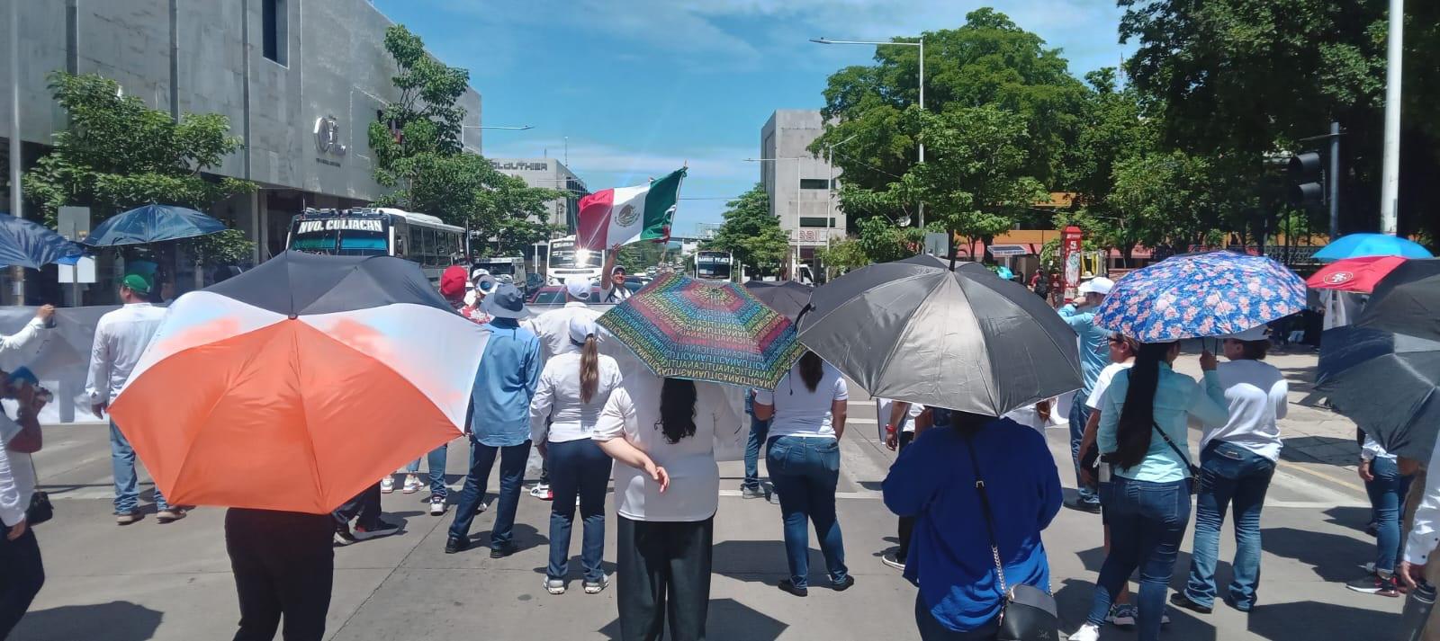 $!Por tercer día consecutivo, trabajadores del Poder Judicial en Culiacán proclaman rechazo a la reforma Judicial