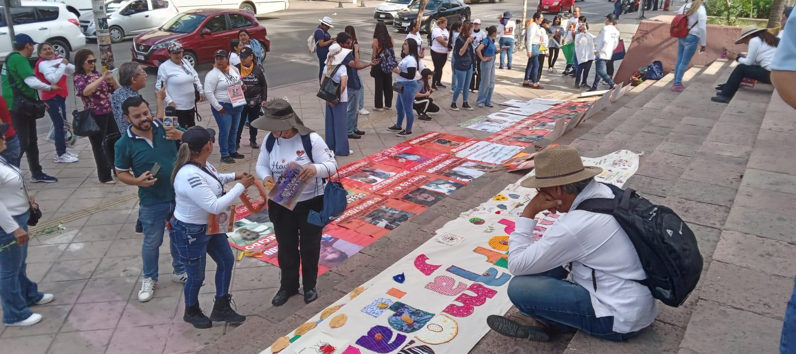 $!Madres de desaparecidos cambian festejo de 10 de mayo por marcha a la Fiscalía en Culiacán