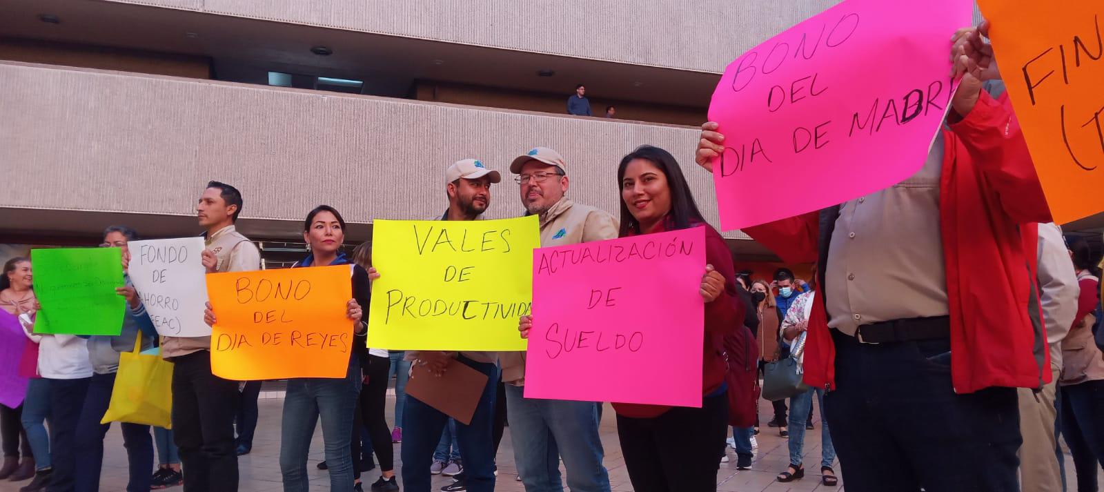 $!Trabajadores de la Secretaría de Salud en Sinaloa piden bonos y derechos que ‘les faltan’