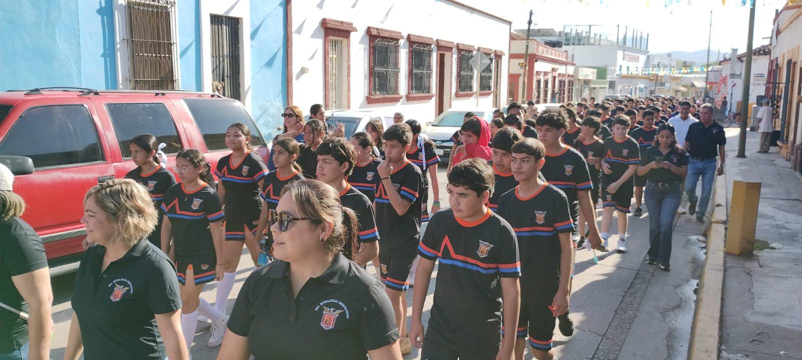 $!Secundaria ‘Maestro Julio Hernández’, de Rosario, celebra su 73 aniversario con semana cultural