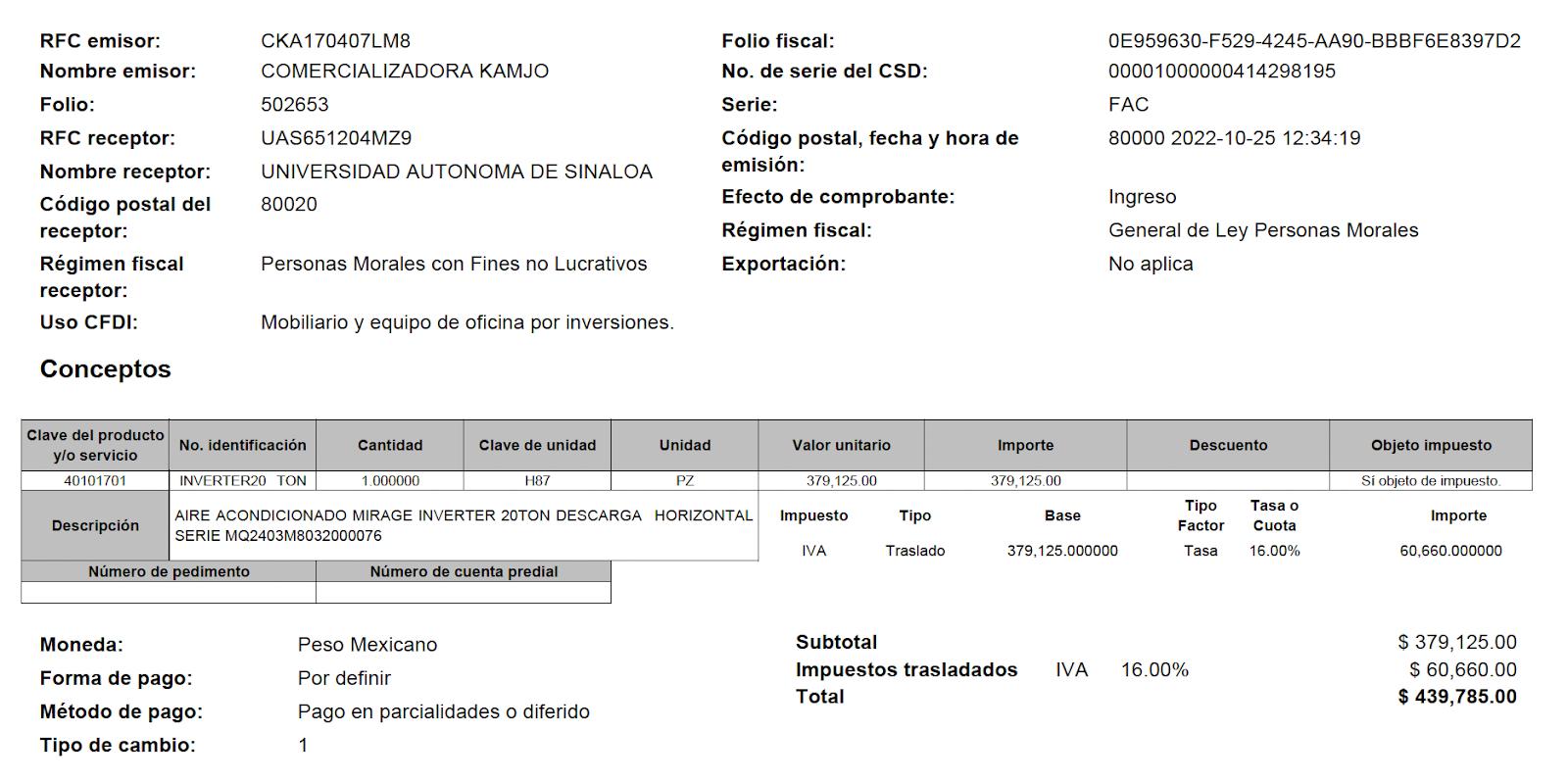 $!Gastó la UAS $68 millones en aires a sobreprecio pero ahora pide donaciones