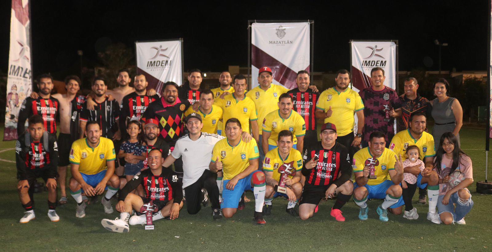 $!Manekes FC se proclama campeón del Torneo Veteranos de futbol 7