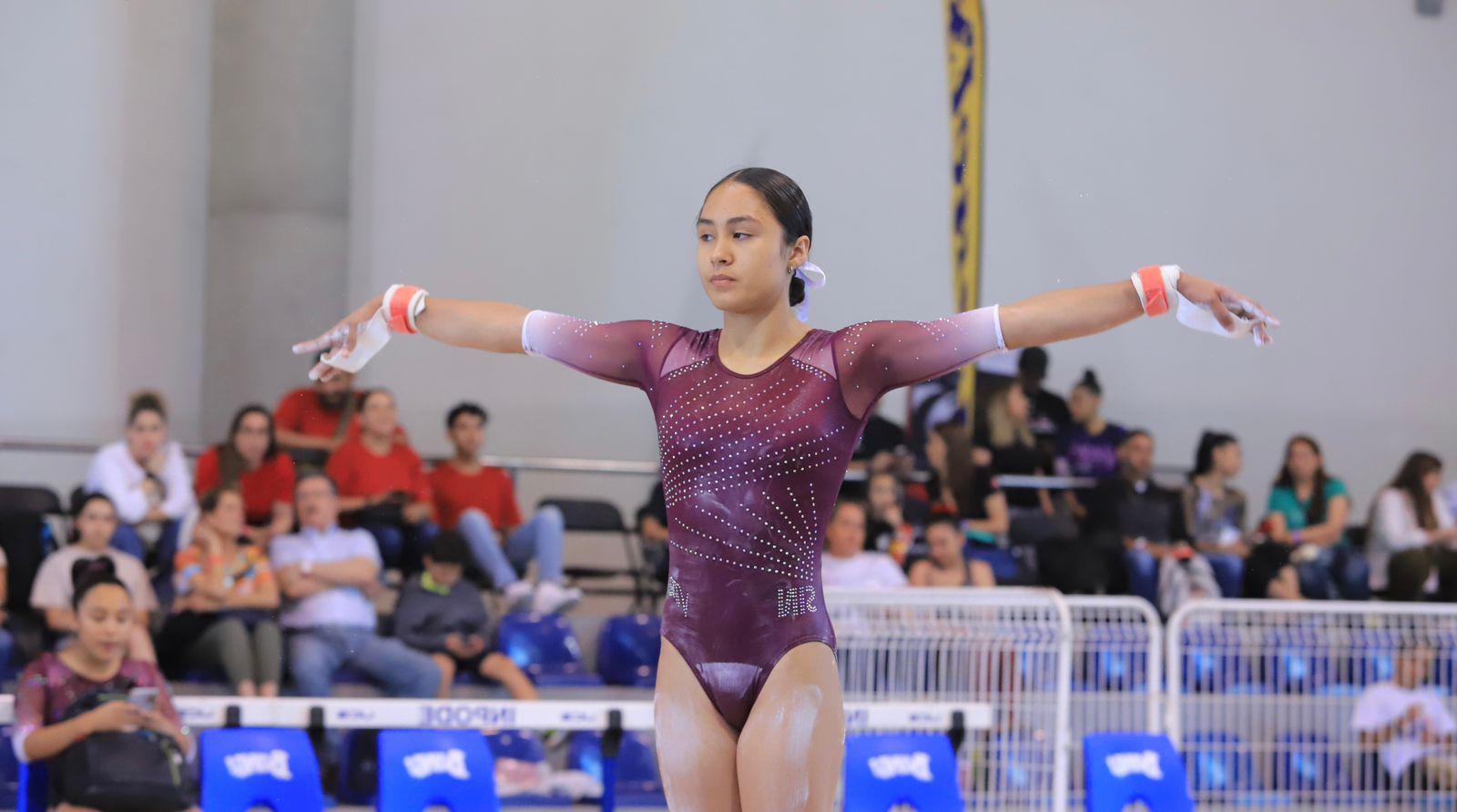 $!Dulce Daniela Juárez es una apasionada de la gimnasia