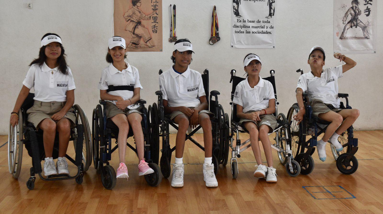 $!Paratletas ponen a prueba sus habilidades en exhibición de boccia