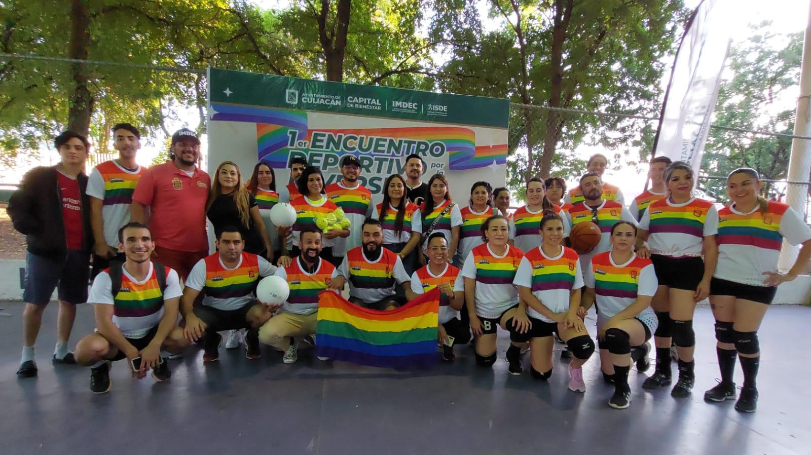 $!Todo un éxito Primer Encuentro Deportivo por la Diversidad, en Culiacán