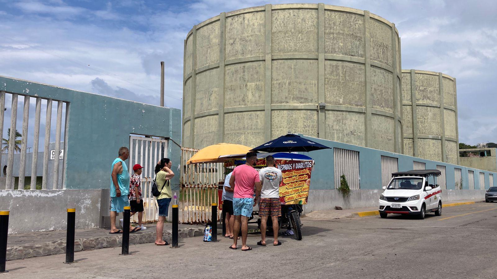 $!Mazatlán comienza el sábado sin mucha afluencia de turistas en sus zonas de atractivos