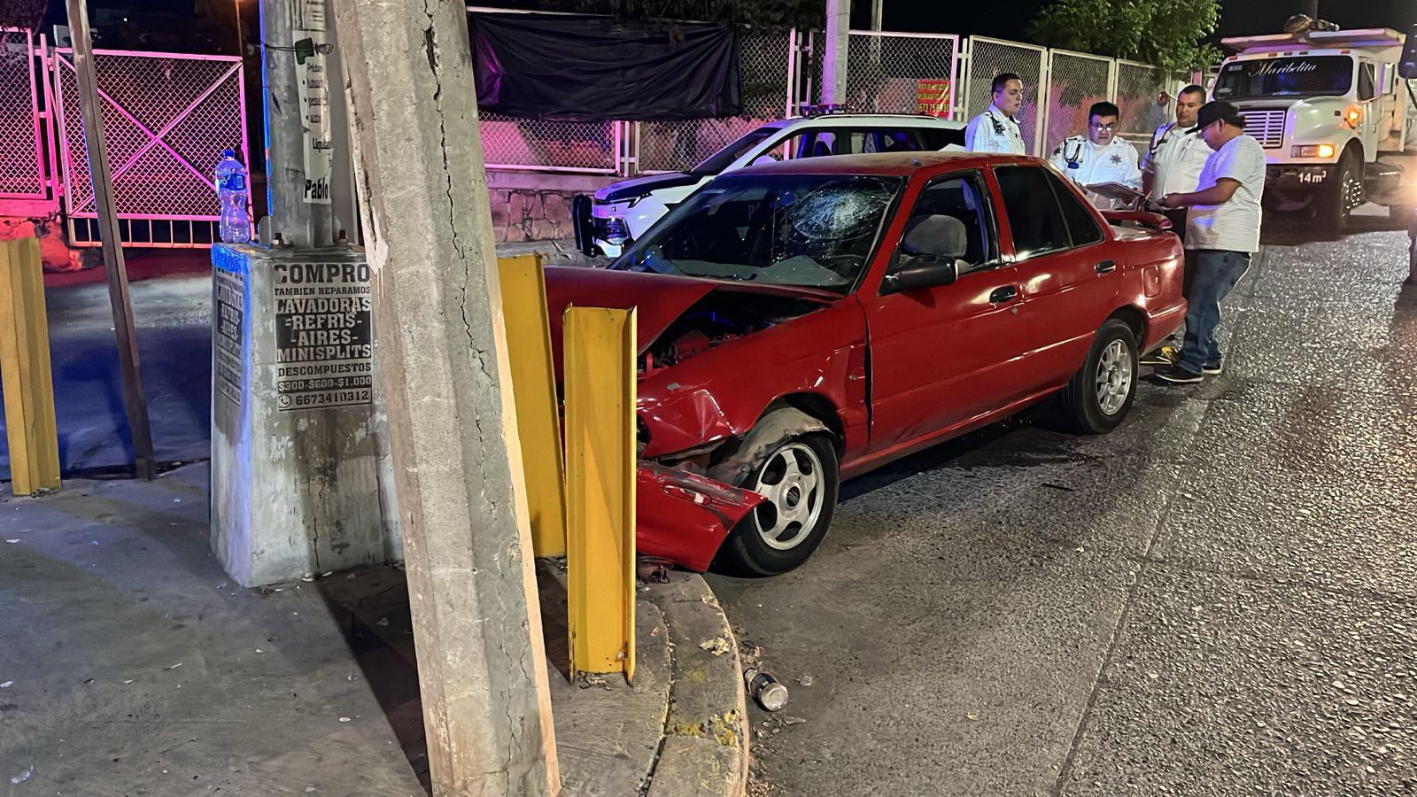 $!Muere hombre en accidente vehicular tras salir del Hospital General de Culiacán