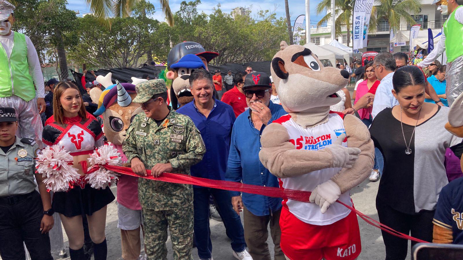 $!Inauguran Expo Deportiva del Gran Maratón y Triatlón Mazatlán 2024