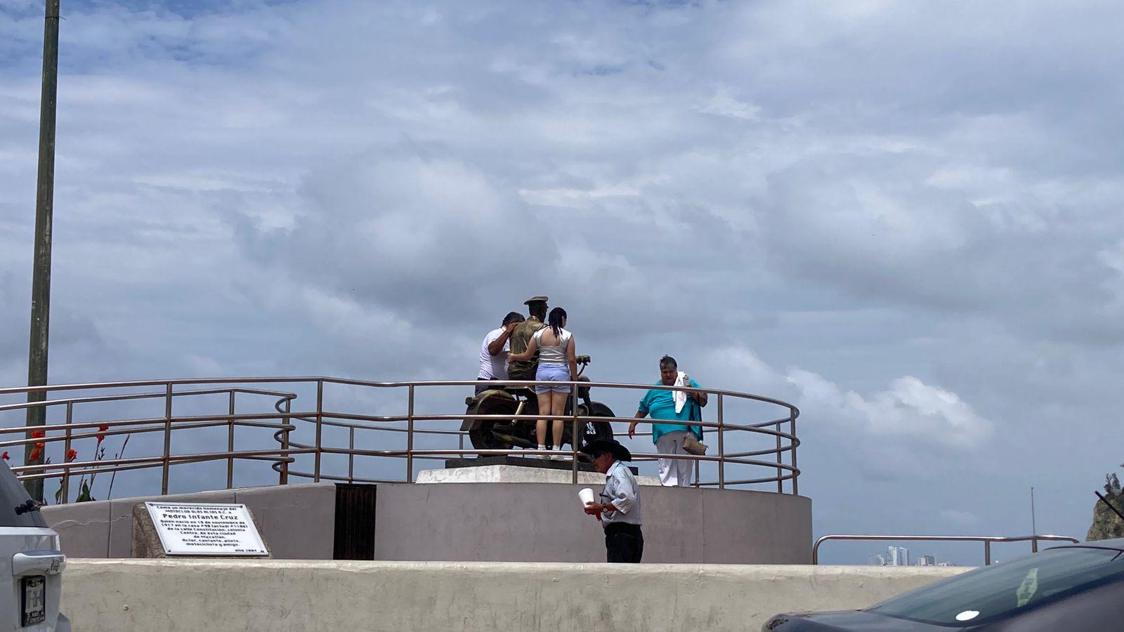 $!Mazatlán comienza el sábado sin mucha afluencia de turistas en sus zonas de atractivos