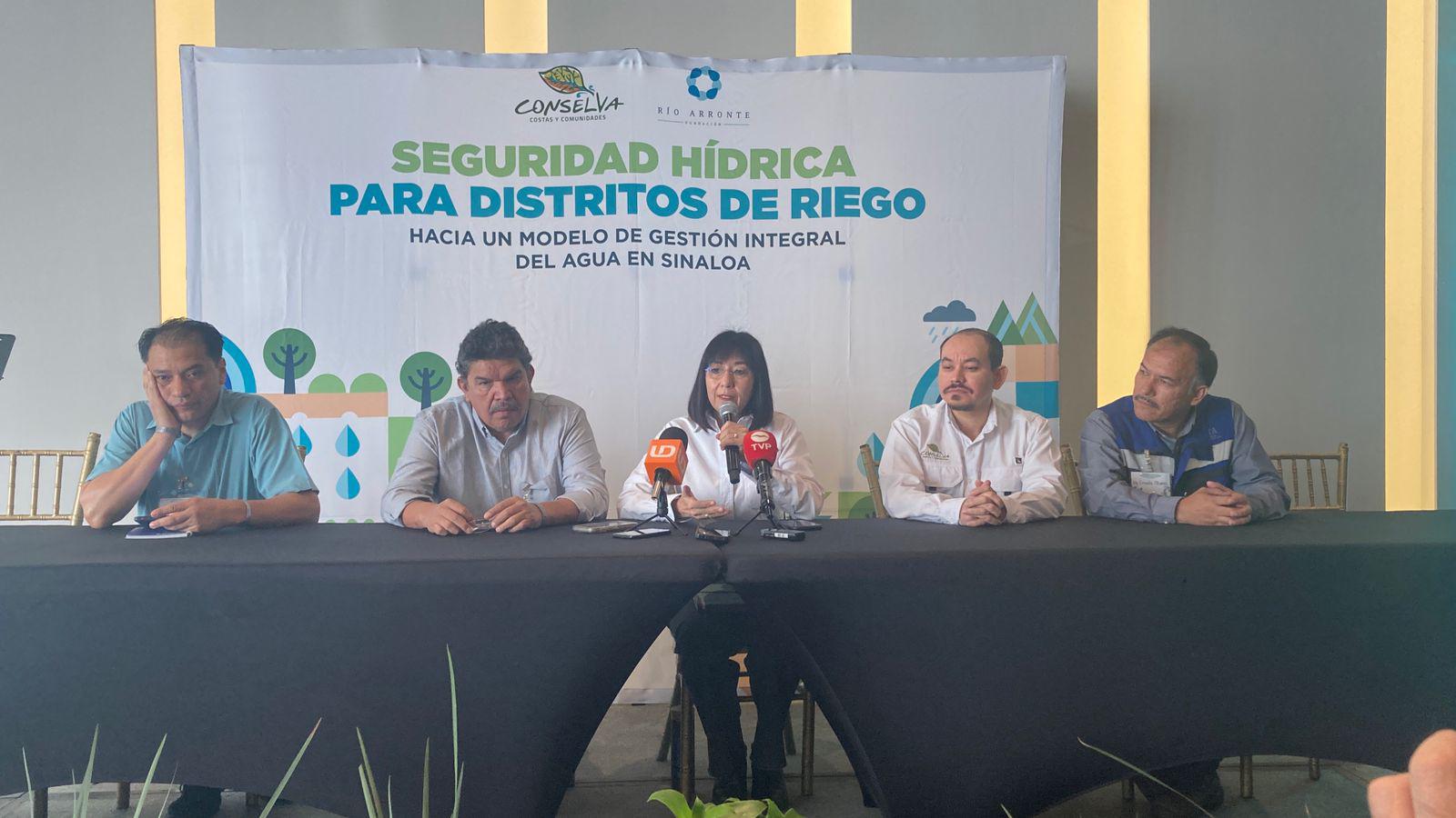 $!La agricultura debe reducir su consumo de agua para evitar crisis en las ciudades: Conselva