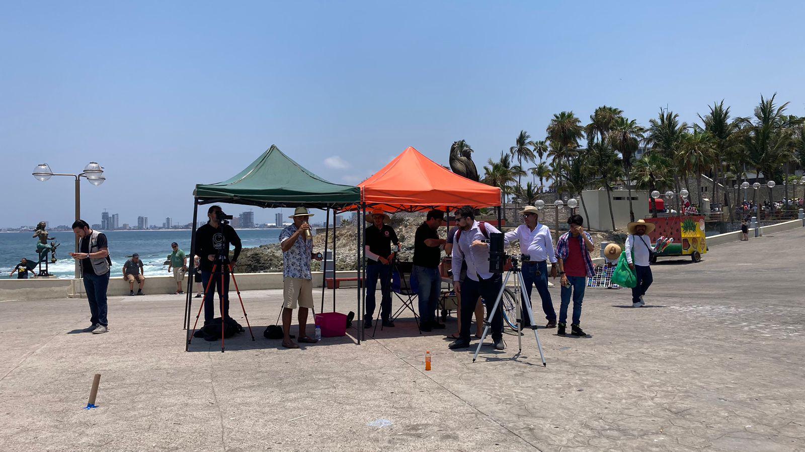 $!Vive Mazatlán ‘un día sin sombras’ gracias a la actividad solar