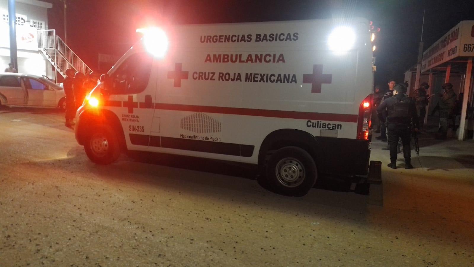 $!Balacera en la colonia El Diez, en Culiacán, deja un hombre asesinado y tres mujeres heridas