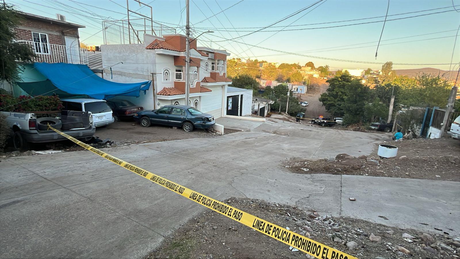 $!Atacan vivienda a balazos en Culiacán y un menor de edad resulta herido