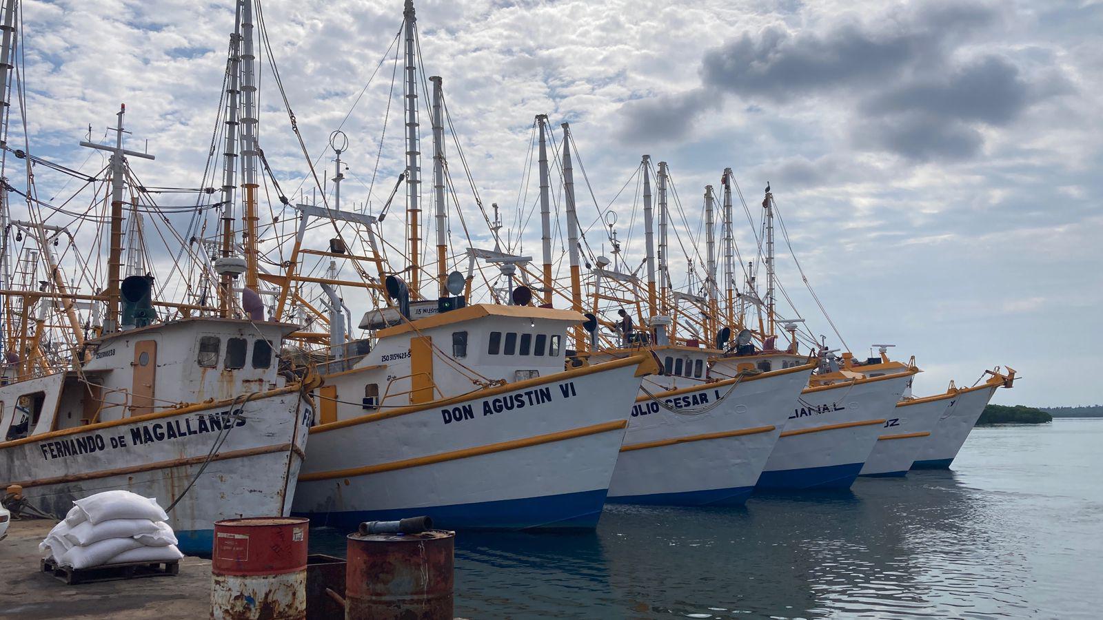 $!Menos del 50% de la flota camaronera de Mazatlán zarpará por falta de recursos