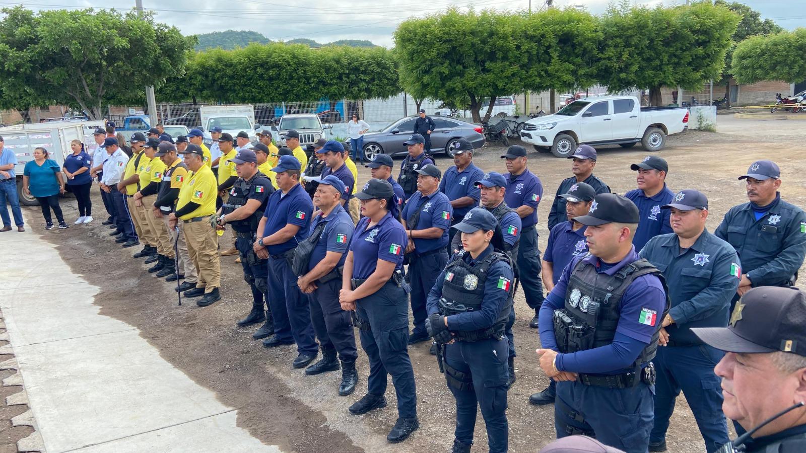 $!Elementos de Seguridad Pública en Rosario reciben uniformes nuevos