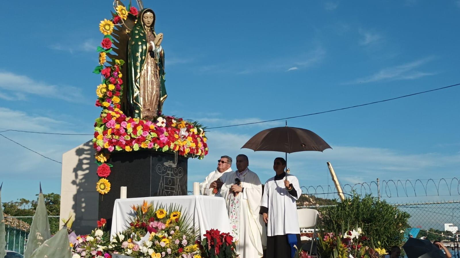 $!Pide el Obispo en el día de la Virgen de Guadalupe seguridad, justicia y democracia para el 2024