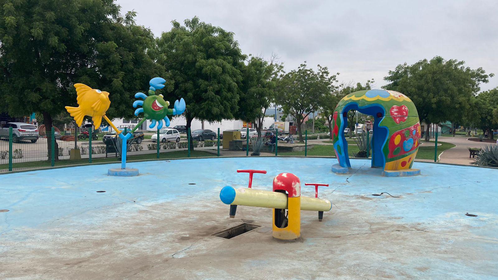 $!Reactivarán Oasis Interactivo en Parque Lineal de Mazatlán tras 7 años de no funcionar