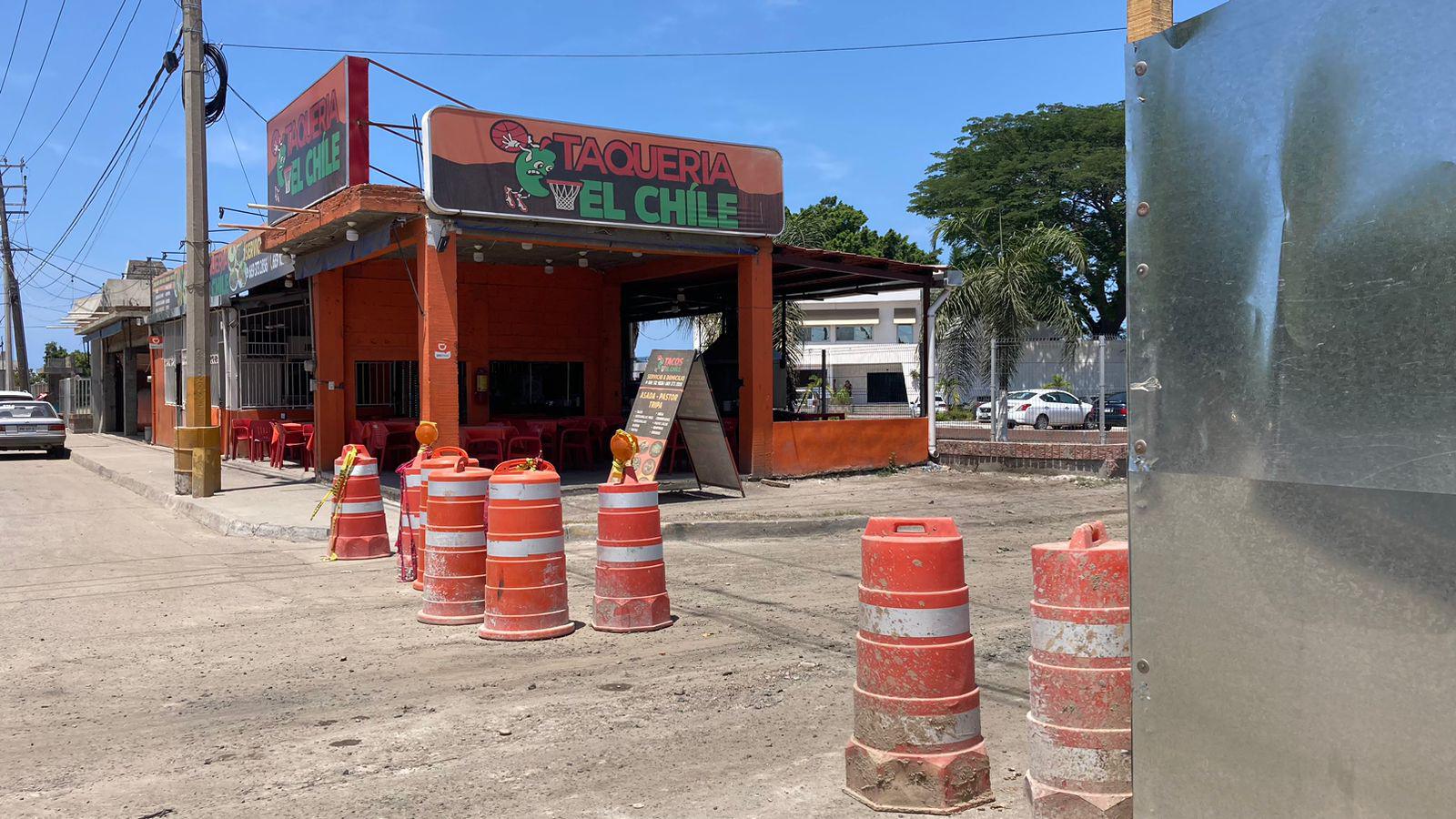 $!Trabajos del puente Libramiento Colosio comienzan a afectar a comerciantes de la zona